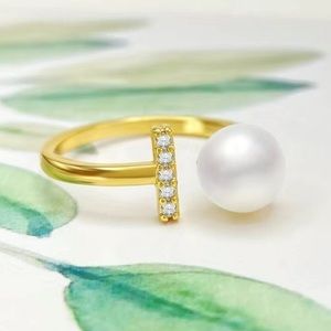 Freshwater Pearl T Ring
